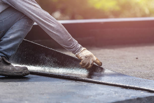 Professional Vapor Barrier Installation technician working in Oneida, NY